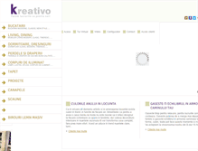 Tablet Screenshot of kreativo.ro
